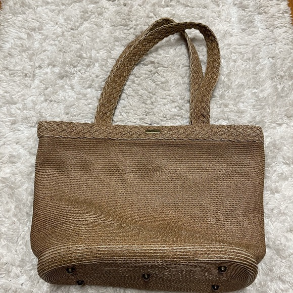 ERIC JAVITS STRAW BAG - Picture 5 of 16